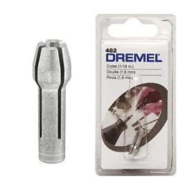 D482 - CRL 1/16" Collet for Dremel Mini-Mite Cordless Rotary Tool