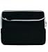 (14" Black) Universal Laptop Notebook Sleeve Carying Case - Compatible with Laptop and Portable DVD: Compatible With Laptop 12" 13" 15" 17" 14" and Compatible With Portable DVD 8" (14", Black)