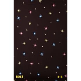 Wrinkle Free 8' X 12' Scenic SC418 Stars Studio Backdrop by Boss Backdrops with Free Ground Shipping