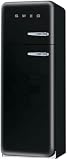 50's Style Retro Fridge Freezer - Left Hand Hinge Lime Green (FAB30VES7_LG)
