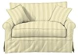 Brigid Designer Style Slipcovered Chair 1 2 Sleeper Brigid Designer Style Chair And 1 2 Sleeper