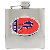 Buffalo Bills - 6oz Stainless Steel Hip Flask