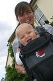 Bushbaby Cocoon Baby Front Carrier Navy