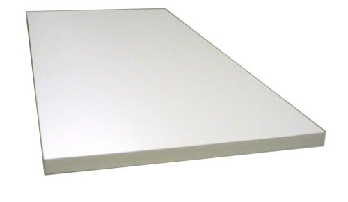 John Sterling 47-3/4-Inch Pre-finished Melamine Shelf, White # 0130-1048WT