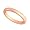 18k Rose Gold Bezel set Diamond Wedding Band Ring (G-H/SI, 0.03 ct.), 4