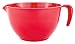 Zak Designs Red 1-Quart Batter Bowl with Handle