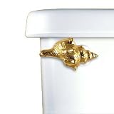 Seashell Toilet Flush Handle - Front Mount