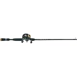 Zebco Prostaff Baitcast Fishing Rod and Reel Combo - 6'