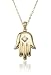 Yellow Gold Overlay Sterling Silver Halmsa Hand Pendant, 18