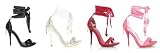 Women's Ph459-Sabrina 4.5 Unite With 1/2 . Corset Back Satin Sandal