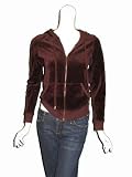 Juicy Couture - JUICY COUTURE Velour Hoodie Jacket in Nutcracker