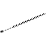 Eastern Delights&reg; Elite Stainless Steel Beads Urethral Plug, Small