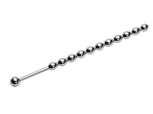 Eastern DelightsÂ® Elite Stainless Steel Beads Urethral Plug, Small
