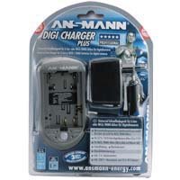 Ansmann Digicharger Plus, Universal Li-Ion Digital Charger for most 3.6 Volt and 7.2 Volt...