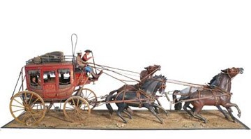 Lindberg 1:16 scale Concord Stage Coach