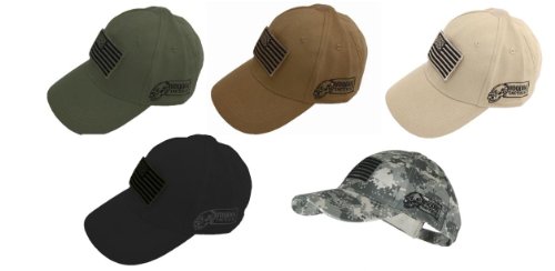 Voodoo Tactical Cap w/ Removable USA Flag Velcro Patch