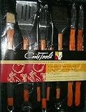 Review Belk, Inc 8270228 / 9 Piece Stainless Steel Barbecue Tool Set
