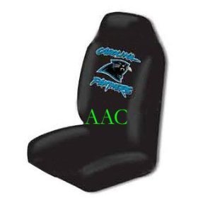 Set of 2 NFL Licensed Universal-fit Front Bucket Seat Cover - Carolina Panthers