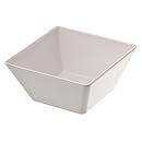 American Metalcraft MELSQ73 Melamine Square Bowl, 58-Ounce, White