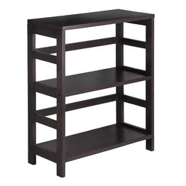 Winsome Wood Leo 2-Tier Wide Book Shelf/Storage On Sale