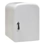 4 Liter AC/DC Portable Mini Fridge Cooler Warmer (White)