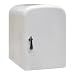 4 Liter AC/DC Portable Mini Fridge Cooler Warmer (White)