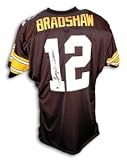 Terry Bradshaw Signed Pittsburgh Steelers Black Throwback Jersey