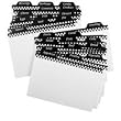 Weatherbee 3"X5" recipe card dividers- set of 24
