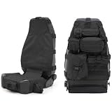Smittybilt 5661001 GEAR Black Front Seat Cover by Smittybilt