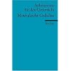 Motivgleiche Gedichte: (Arbeitstexte f�r den Unterricht): F�r die Sekundarstufe
