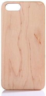 SZHunter Natural Real Bamboo Wood Wooden Hard Case Cover for iPhone 6 / 6S plus (5.5") (maple)