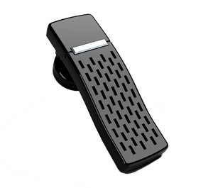 Black Bluetooth Headset Earpiece for Kyocera : E1000 Neo/ E1100/ E2000 Tempo/ M1000/ S1300 Melo/ S4000 Mako (Retail Packing) + Free Stars Stripes Silicone Wristband