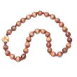 Elastic Olive wood Orthodox Chotki (Large)- Chotki (33 6mm beads) - with Hematite and glass beads