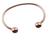 Powerful Magnetic Cuff Bracelet Gold Overlay