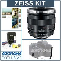 Zeiss Ikon 50mm f/2.0 Makro Planar ZF Manual Focus Macro Lens Kit, for the Nikon F (AI-S) Bayonet SLR System. with Tiffen 67mm Photo Essentials Filter Kit, Lens Cap Leash, Professional Lens Cleaning Kit,