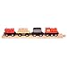 Bigjigs Rail Freight Train - Other Major Wooden Rail Brands are Compatible