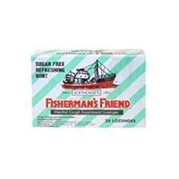 Fisherman's Friend Menthol Cough Suppressant Lozenges, Sugar Freem Refreshing Mint, Sugar Free Fresh