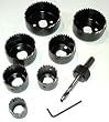 11 Pcs Hole Saw Kit