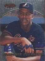 Vladimir Guerrero, Montreal Expos, 1996 Bowmans Best Autographed Card