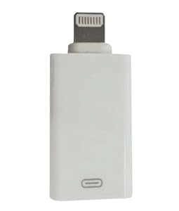 Camera Connection Kit Lightning 8-Pin OTG to USB Adapter Cable for iPad 4/iPad Mini - White