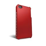 iFrogz iPhone 4 4S 用ハードケース LUXE LEANiPhone 4 4S サイドスリット レッド IP4GLL-RED Designed in USA