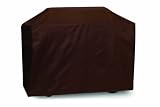 Two Dogs Designs 72-Inch Extra-Long Grill Cover, Chocolate Brown