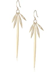 Mizuki 14Kt Wire Five Icicle Diamond Earrings (.09Ct)