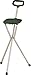 NOVA Medical Products Folding Seat Cane, 1 Pound