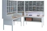 Horizontal Mail Sorter - Gray