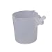Bel-Art Scienceware 367860016 High Density Polyethylene Economy Dipper with Extra Screw-Cap, 16oz Capacity