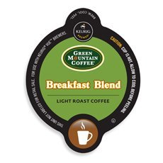 Green Mountain Breakfast Blend Coffee Keurig Vue Portion Pack, 32 Count
