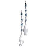 Wild Eye Designs Studded Salad Serving Set - Blue