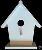 Wooden Hand-Crafted Birdhouse - Blue