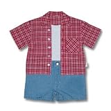 Sling Shot One-Piece Outfit - Red, 18-24 months